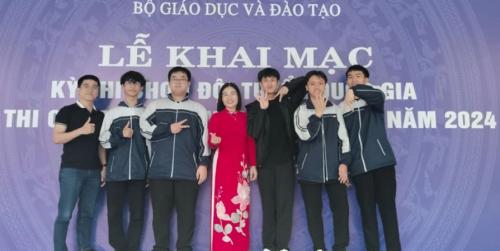 Hai học sinh của Nghệ An được chọn vào đội tuyển dự thi Olympic Hoá học quốc tế Mendeleev