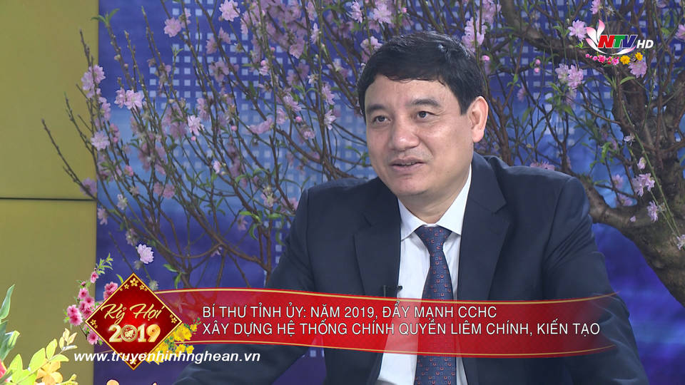 Bí thư Tỉnh ủy Nguyễn Đắc Vinh: Năm 2019, đẩy mạnh CCHC, xây dựng hệ thống chính quyền liêm chính, kiến tạo