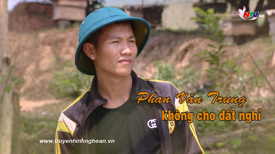 Sức trẻ đất Nghệ: Phan Văn Trung - Không cho đất nghỉ