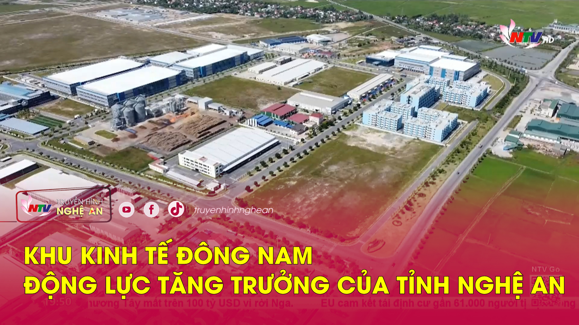 Khu Kinh tế Đông Nam - động lực tăng trưởng của tỉnh Nghệ An