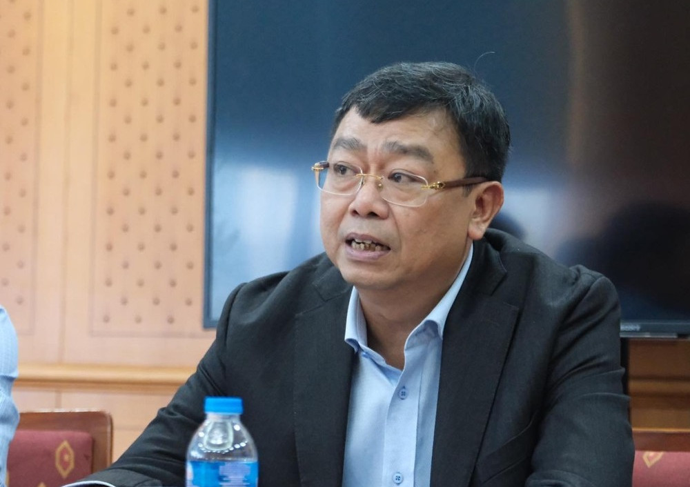 Ông Nguyễn Tô An - Phó Cục trưởng Cục Đăng kiểm Việt Nam - trả lời báo chí ngày 12/1.