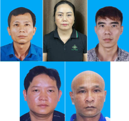 Những người liên quan trong vụ án