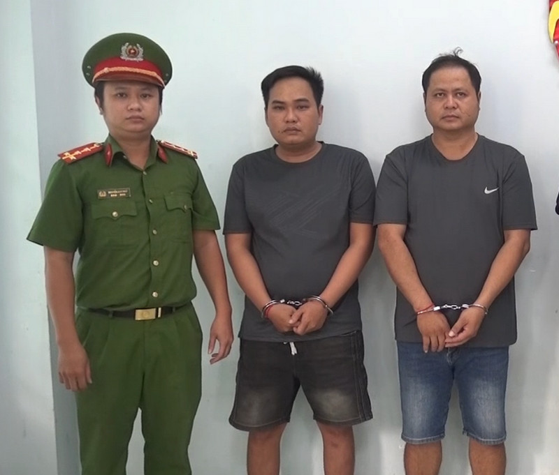 Hai trong số 41 đối tượng bị Công an TPHCM bắt giữ