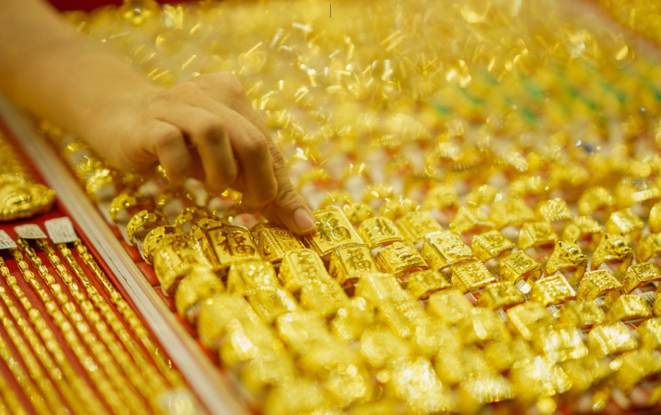 Giá vàng tăng mạnh trong tuần đầu năm mới. Ảnh: HH