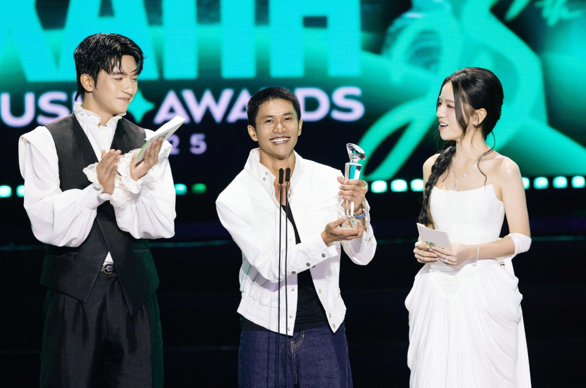 Nguyễn Hùng gây chú ý mạnh mẽ tại Làn sóng xanh 2025 (Ảnh: Ban tổ chức).