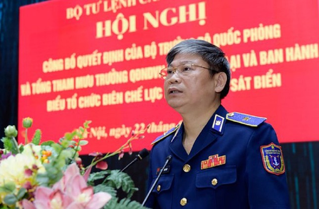 Bị can Nguyễn Văn Sơn, cựu Tư lệnh Cảnh sát biển Việt Nam.