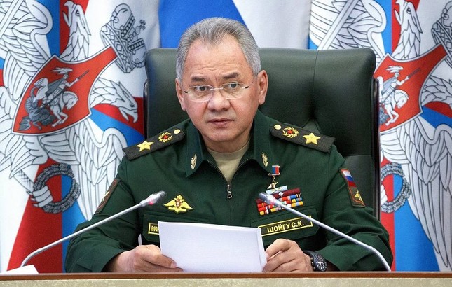 Bộ trưởng Quốc phòng Nga Sergey Shoigu. Ảnh: Tass