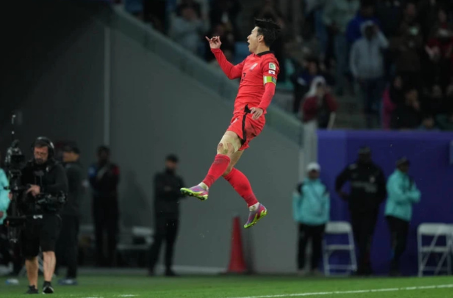 Son Heung-min tỏa sáng giúp Hàn Quốc giành chiến thắng. (Nguồn: Getty Images)