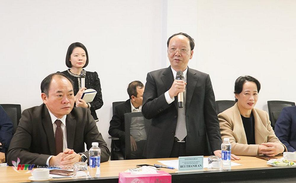Thay mặt lãnh đạo tỉnh, Phó Chủ tịch UBND tỉnh Bùi Thanh An cam kết sẽ luôn đồng hành cùng các nhà đầu tư