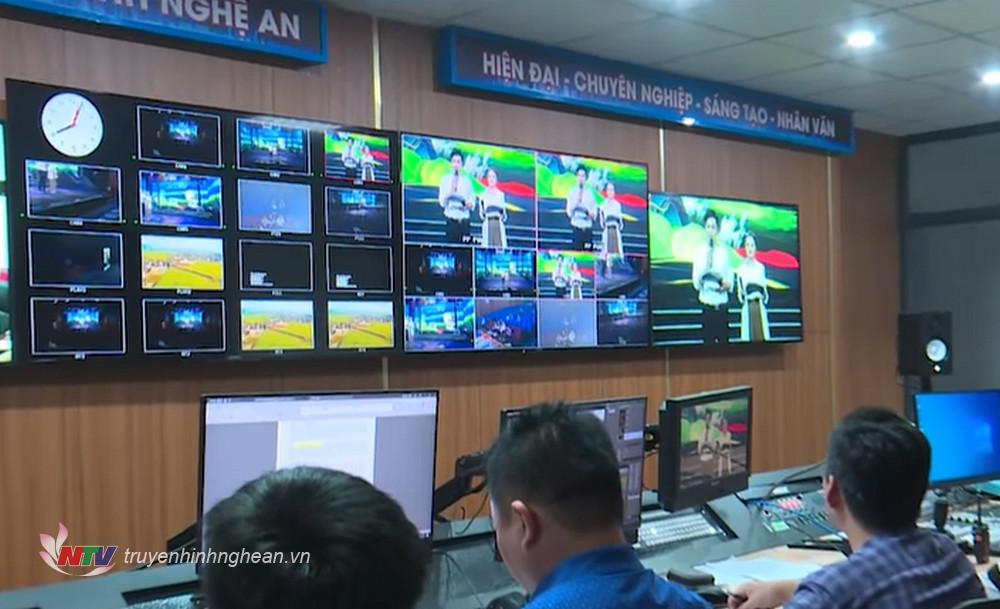 Đài PT-TH Nghệ An áp dụng công nghệ chuẩn tín hiệu 4K tại trường quay