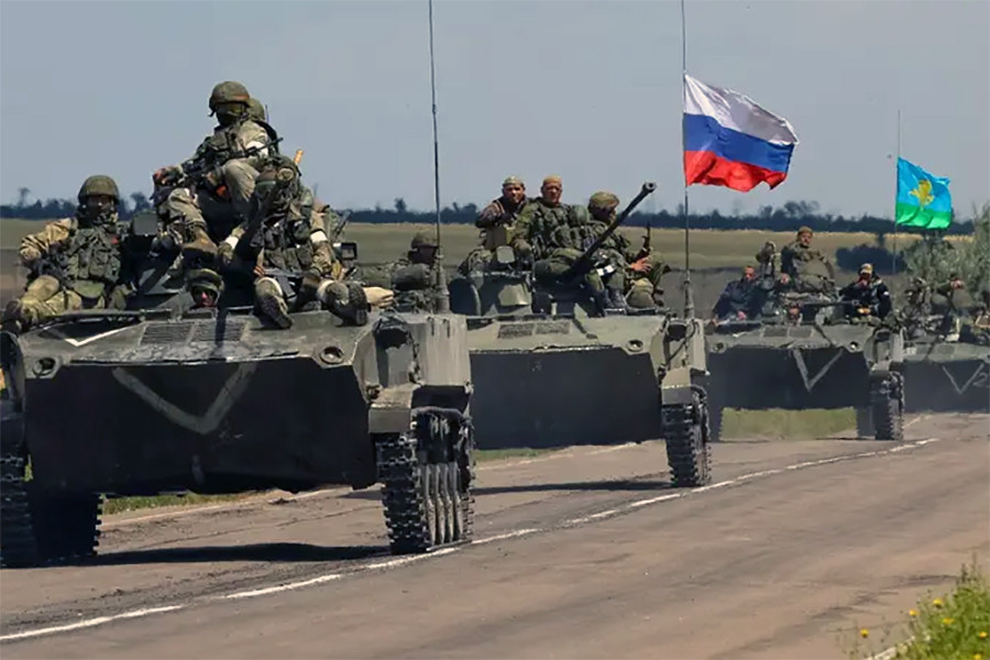 Lính Nga tham gia chiến dịch quân sự đặc biệt ở Ukraine. Ảnh: Reuters