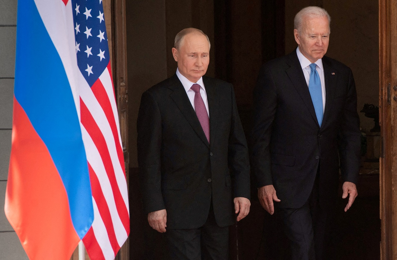 Tổng thống Nga Vladimir Putin và Tổng thống Mỹ Joe Biden. Ảnh: Reuters