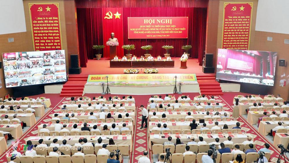 Bộ Chính trị thống nhất ban hành Nghị quyết mới về xây dựng, phát triển Nghệ An đến năm 2030, tầm nhìn 2045
