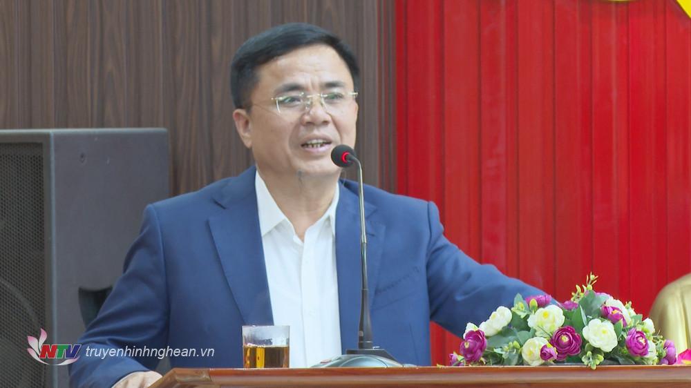 Đồng chí Hà Xuân Quang - Bí thư Huyện ủy, Chủ tịch HĐND huyện Diễn Châu
