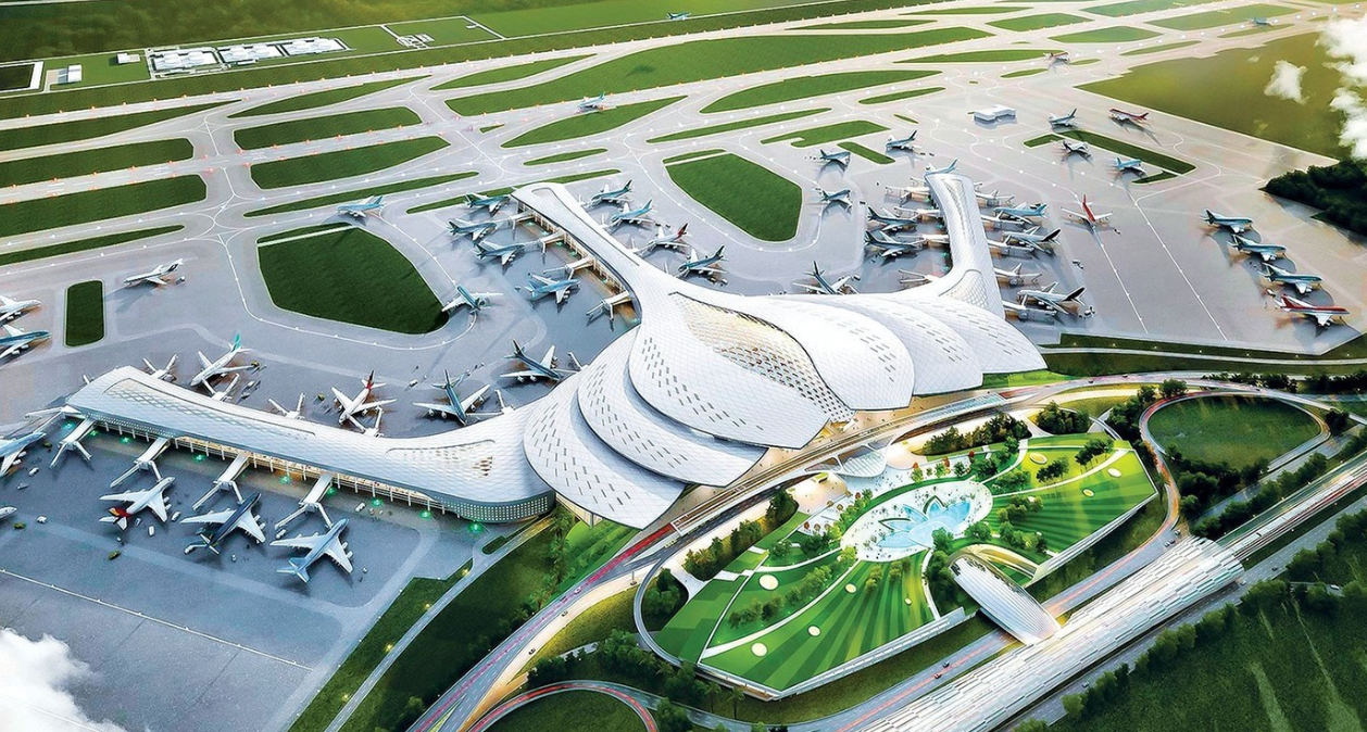 Phối cảnh sân bay Long Thành. Ảnh: ACV.