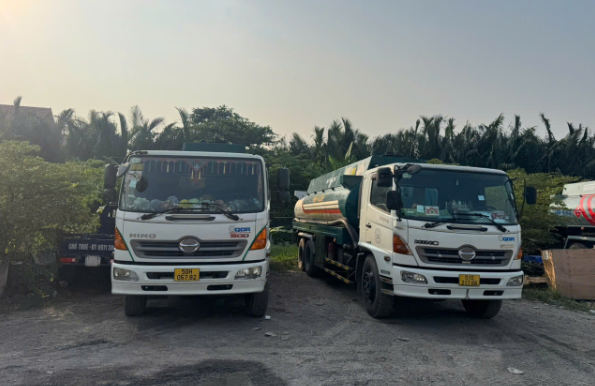 Phương tiện công an tạm giữ