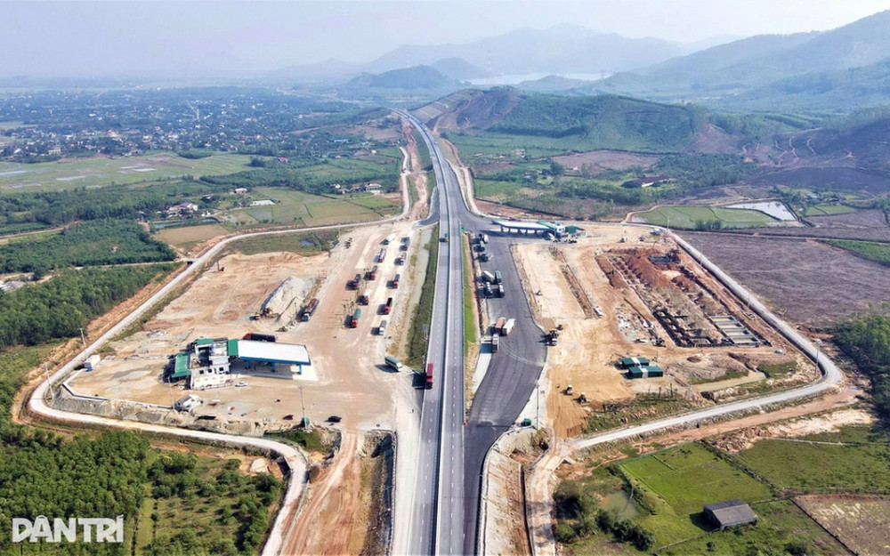 Trạm dừng nghỉ cao tốc Hàm Nghi - Vũng Áng (Ảnh: Dương Nguyên).