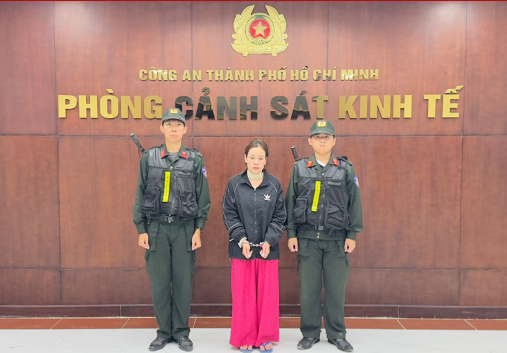 Bị can Trương Thị Hồng.