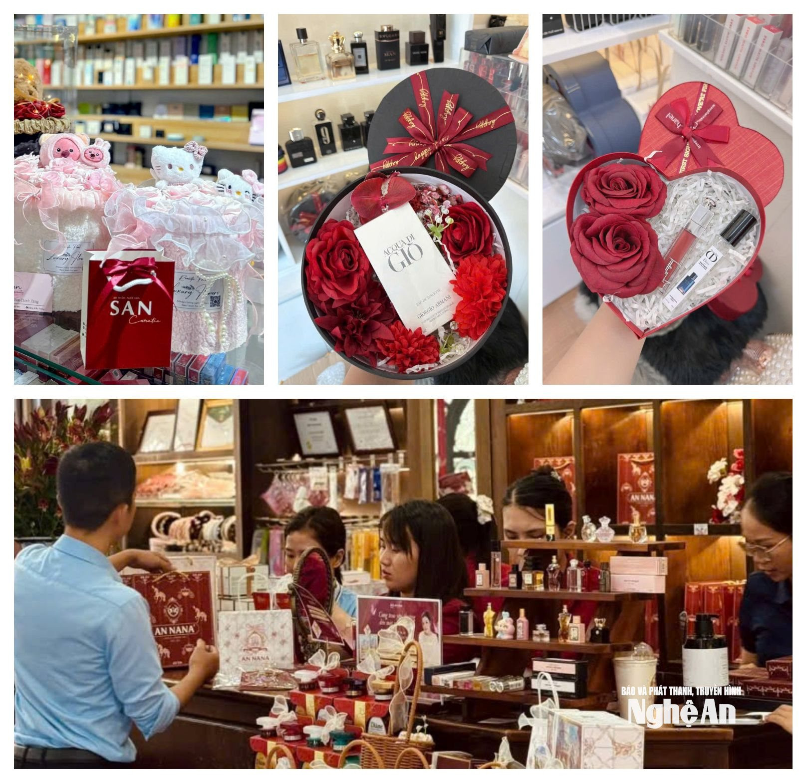 Thị trường quà tặng đa dạng, giá cả không tăng so với các năm trước. Ảnh: T.P