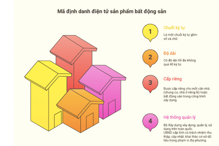 Từ 1/3, bất động sản có mã định danh điện tử. Đồ hoạ: Hồng Khanh