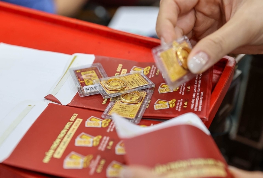 Giá vàng hôm nay (15-2): Đảo chiều tăng mạnh. Ảnh: vietnamnet.vn