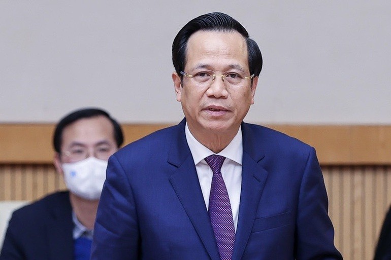 Bộ trưởng Bộ Lao động TB&XH Đào Ngọc Dung.
