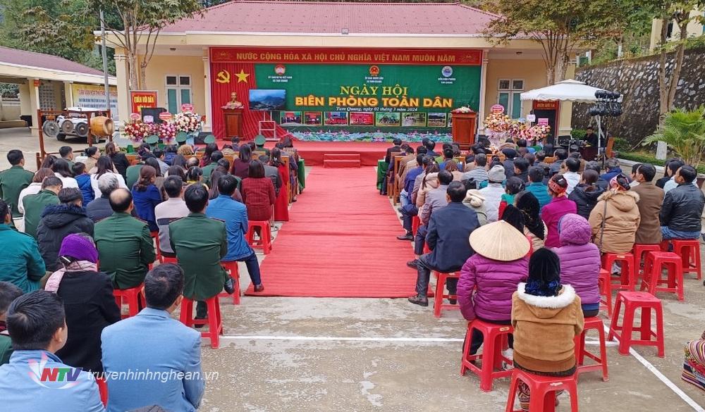 Đồn Biên phòng Tam Quang tổ chức ngày hội Biên phòng toàn dân