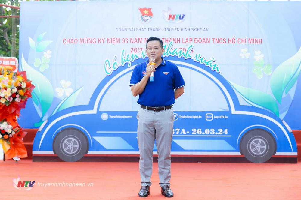 Đồng chí Nguyễn Kiều Hưng - Trưởng phòng Chuyên đề, cựu Uỷ viên BCH Đoàn Đài chia sẻ tại chương trình.