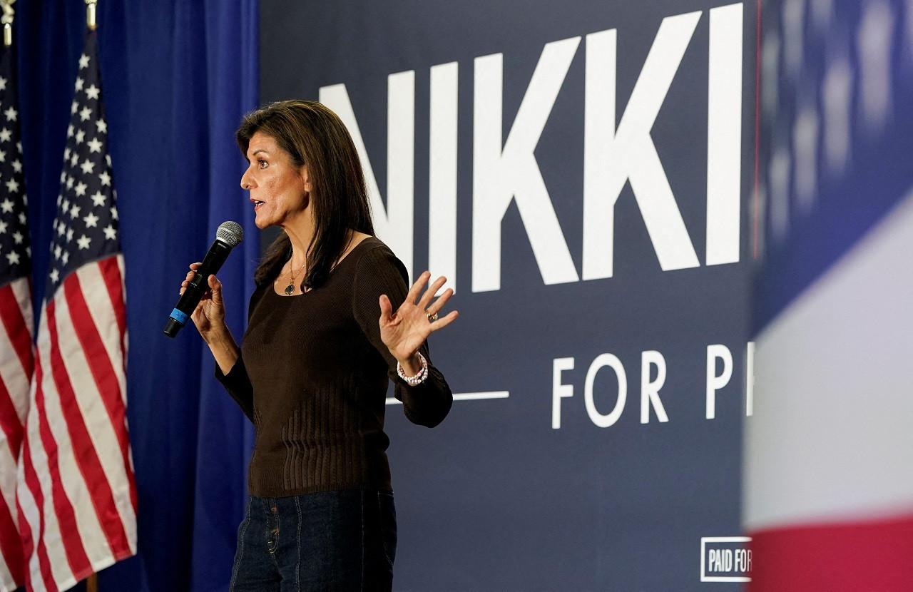 Bà Nikki Haley giành chiến thắng trong cuộc bầu cử sơ bộ ở Washington. Ảnh: Reuters
