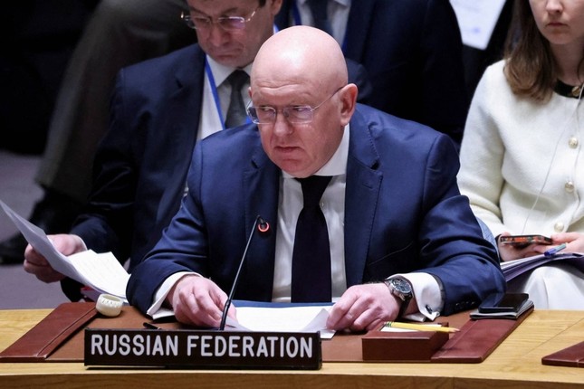 Đại sứ Nga tại Liên Hợp Quốc Vasily Nebenzia. (Ảnh: Reuters)