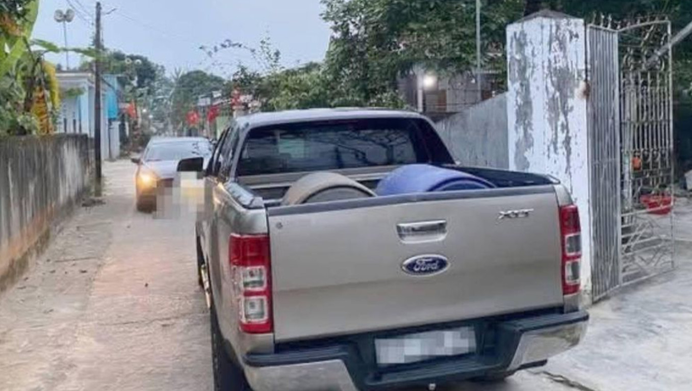 Hiện trường vụ việc. Ảnh: CTV