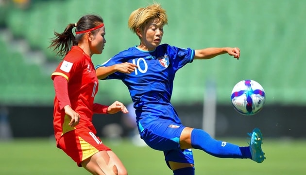 Đội tuyển nữ Việt Nam bất ngờ để thua Đài Loan.