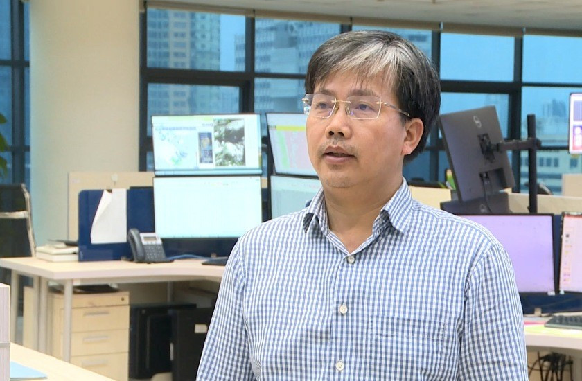 Ông Mai Văn Khiêm, Giám đốc Trung tâm Dự báo Khí tượng Thuỷ văn Quốc gia.