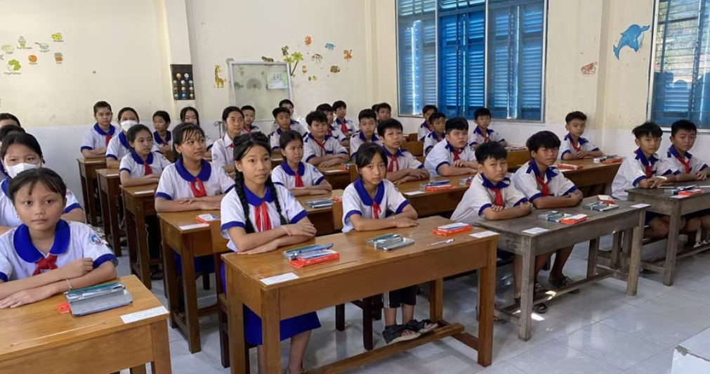 Học sinh An Giang tham gia khảo sát SEA-PLM.