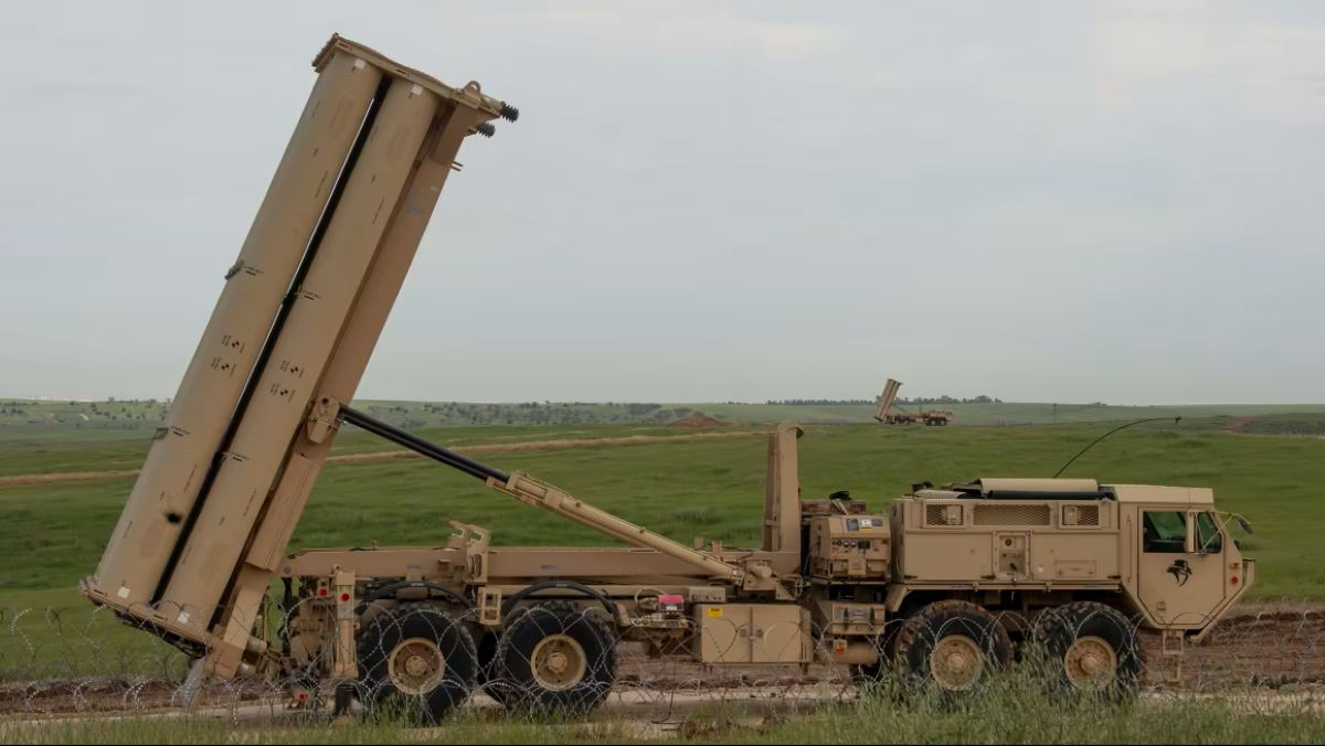 Hệ thống phòng thủ tên lửa tầm cao giai đoạn cuối (THAAD) của Quân đội Mỹ tại Israel. Ảnh: Staff Sgt. Cory D. Payne/US Air Force/File/edition.cnn.com