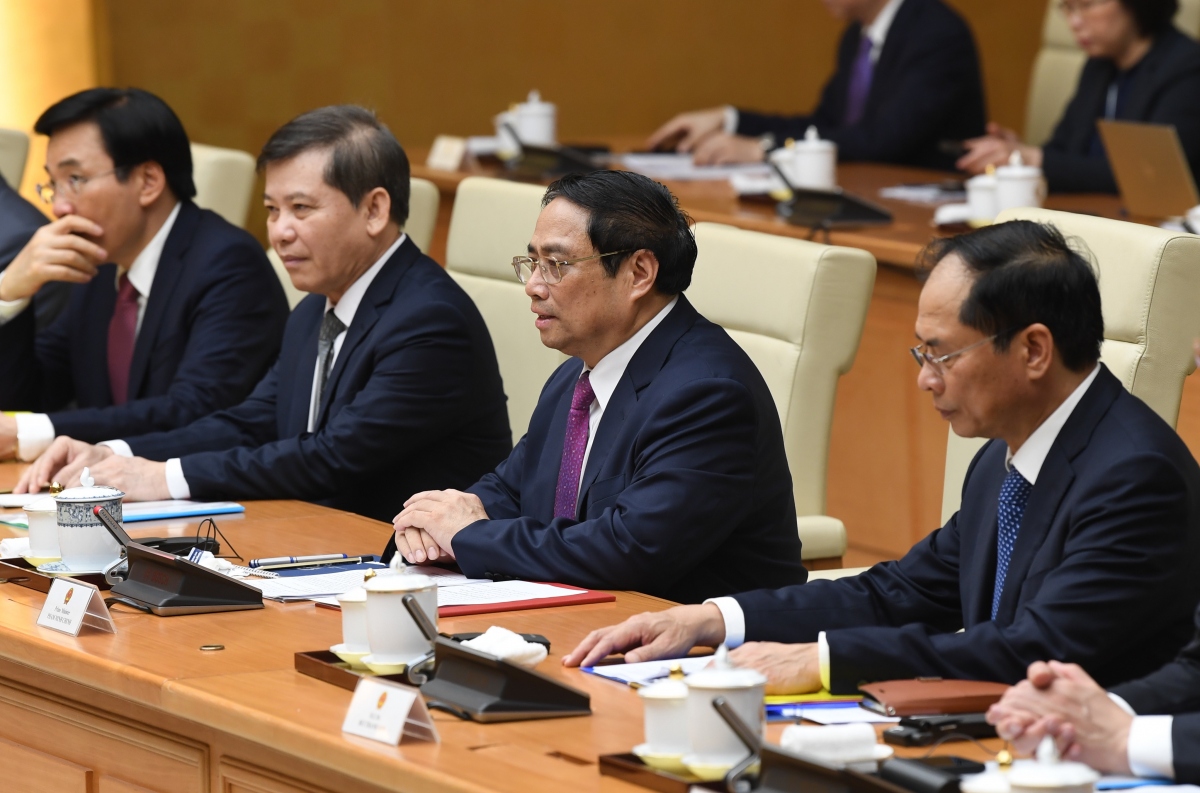 Thủ tướng Chính phủ Phạm Minh Chính sẽ chủ trì Hội nghị Thủ tướng Chính phủ gặp mặt các nhà đầu tư nước ngoài tại trụ sở Văn phòng Chính phủ. Ảnh minh họa. 