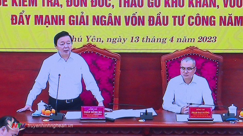 Phó Thủ tướng Trần Hồng Hà phát biểu kết luận hội nghị.
