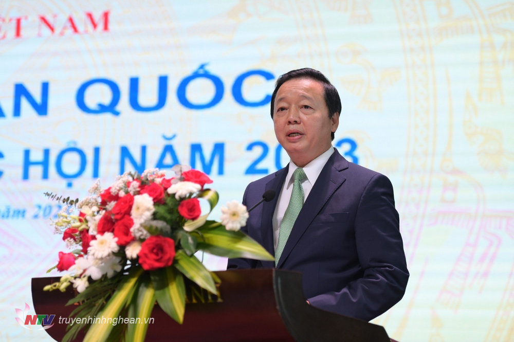 Phó Thủ tướng Trần Hồng Hà phát biểu chỉ đạo Hội nghị.
