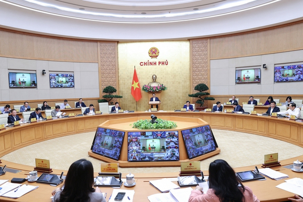Thủ tướng Phạm Minh Chính chủ trì Hội nghị trực tuyến Chính phủ với địa phương và Phiên họp Chính phủ thường kỳ tháng 3 năm 2023.