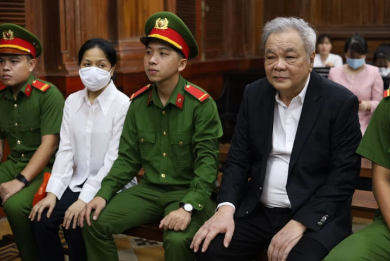 Bị cáo Trần Quí Thanh tại toà