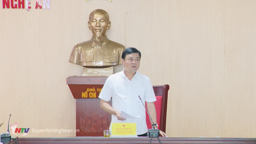 Bí thư Tỉnh ủy Thái Thanh Quý - Chủ tịch HĐND tỉnh phát biểu kết luận.