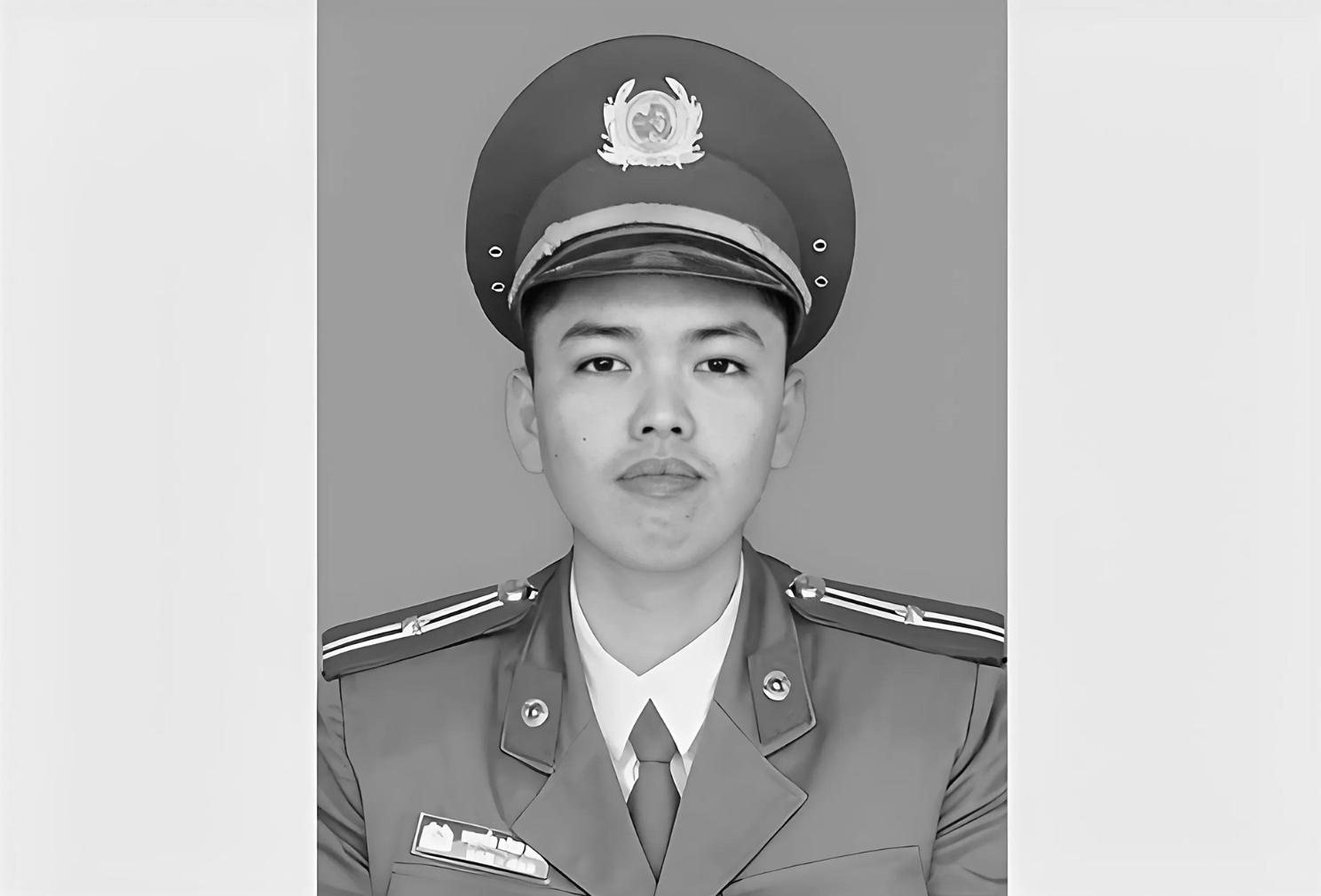 Thiếu tá Nguyễn Đăng Khải sinh năm 1996 đã anh dũng hy sinh khi truy bắt tội phạm ma túy. Ảnh: VGP