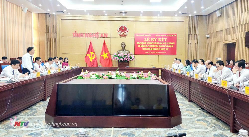 Toàn cảnh buổi lễ.