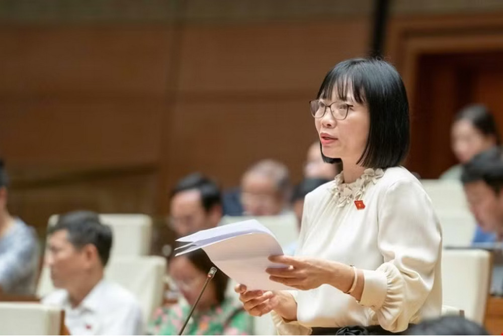 Đại biểu Nguyễn Thị Việt Nga. Ảnh: QH