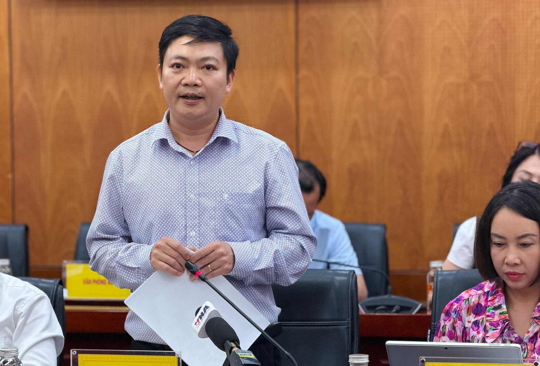 Ông Nguyễn Duy Cường, Phó Cục trưởng Cục Tiền lương và Bảo hiểm xã hội. Ảnh: VGP