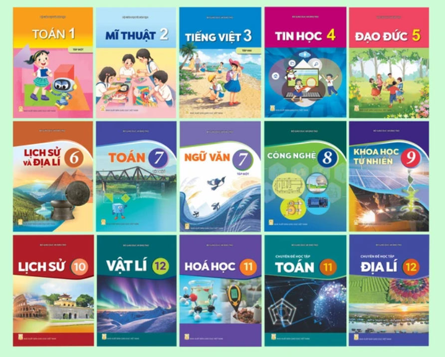 Giá SGK năm học 2026-2027 từ lớp 1 đến lớp 12 đã được điều chỉnh, giảm bình quân 13,3% so với giá SGK của năm học trước.