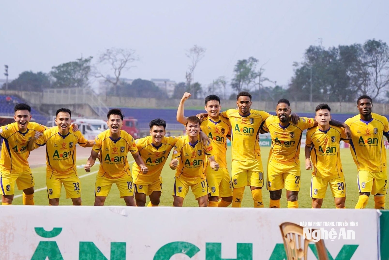 Sông Lam Nghệ An đang cho thấy phong độ đầy tích cực trong thời gian gần đây. Ảnh: P.V