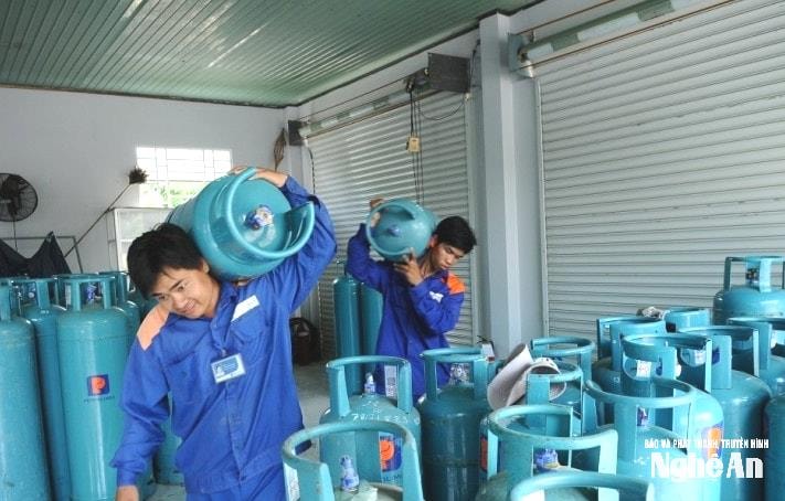 Giá gas tăng nhanh trong năm 2026. Ảnh tư liệu