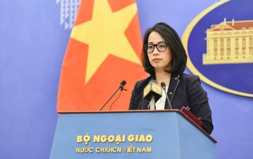 Phó Phát ngôn Bộ Ngoại giao Việt Nam Phạm Thu Hằng.