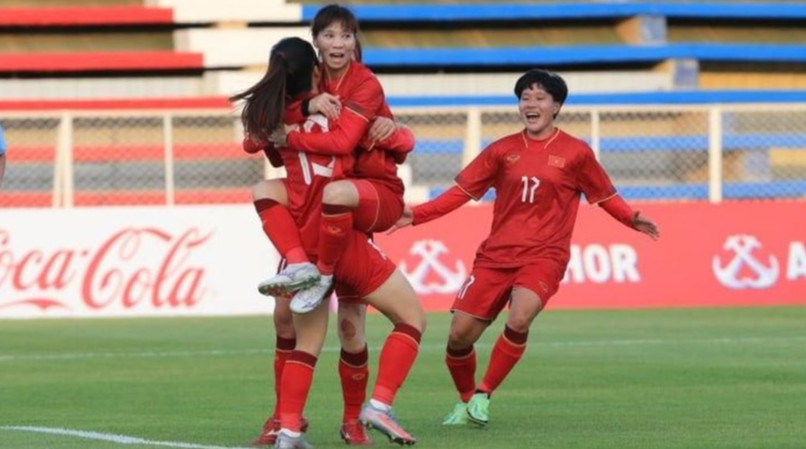 Đội tuyển Việt Nam đánh bại Myanmar.